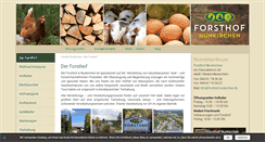 Desktop Screenshot of forsthof-nunkirchen.de