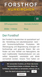Mobile Screenshot of forsthof-nunkirchen.de